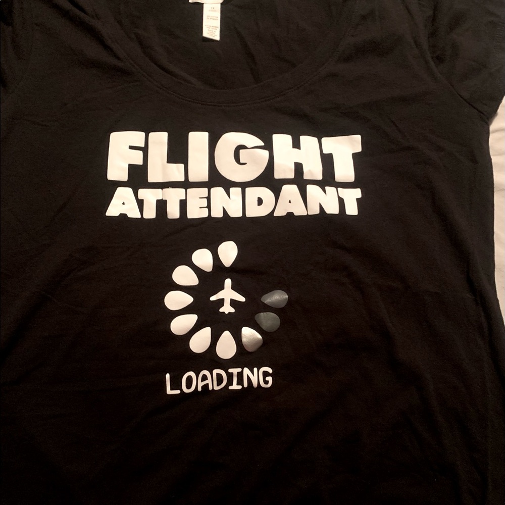 Flight Attendant trainee cute tee!